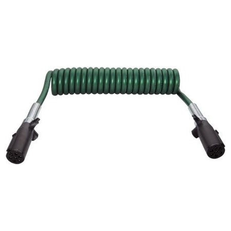 Tectran Powercoil-Abs-Green-15 Ft-1-12 1-48 Lds-4/12-2/10-1/8 37262